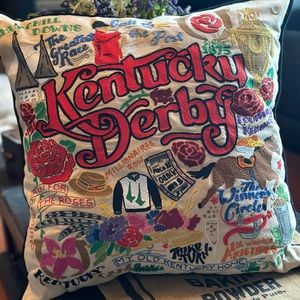 Catsudio Kentucky Derby Pillow